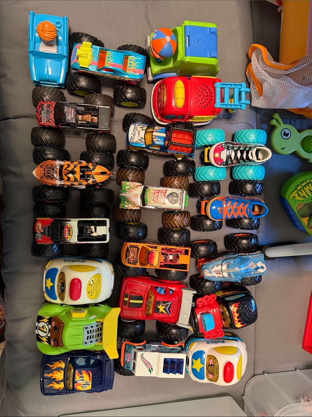 Kids Monster Truck Toy Set - Multicolor